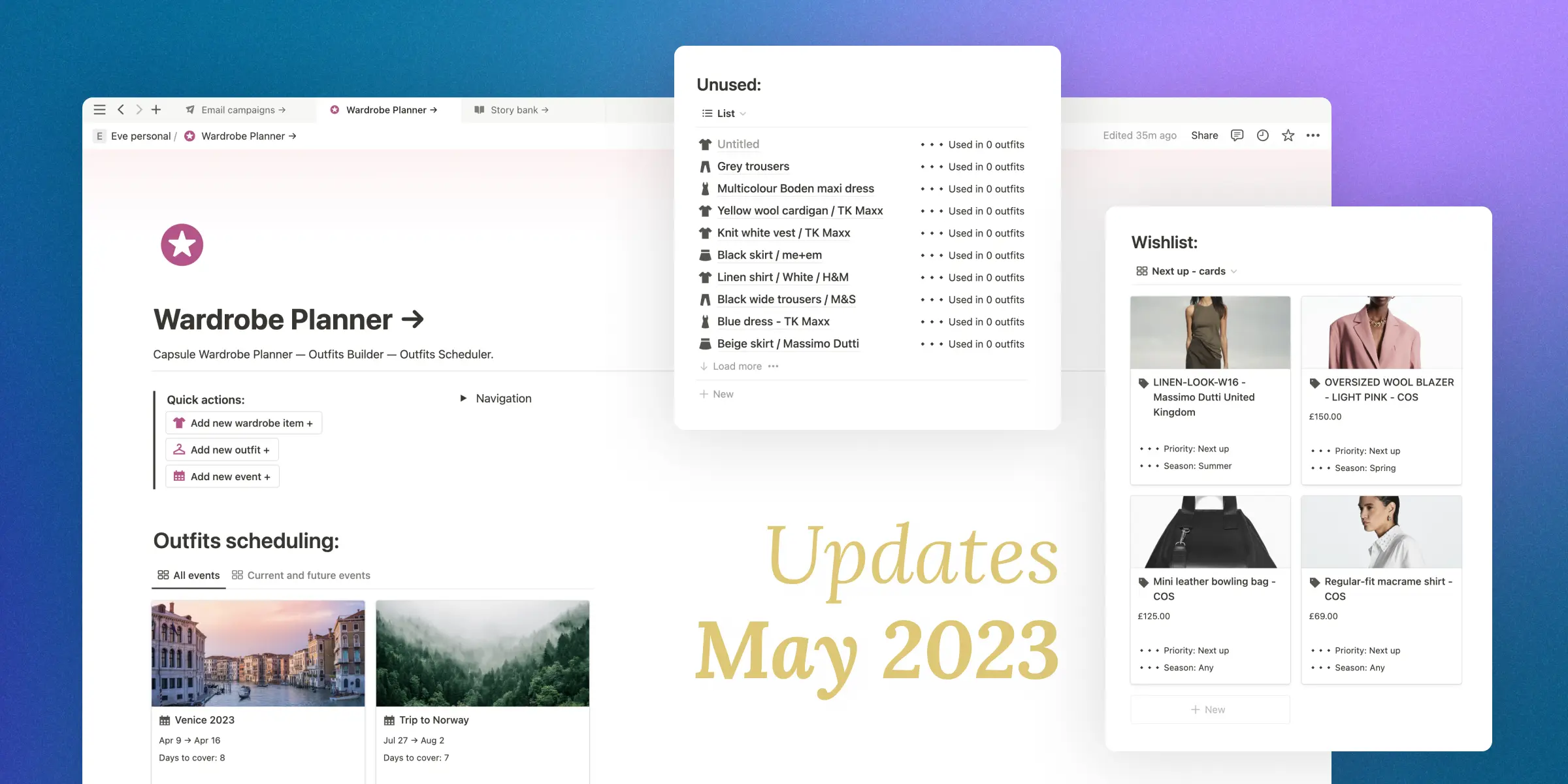 Product updates — May 2023